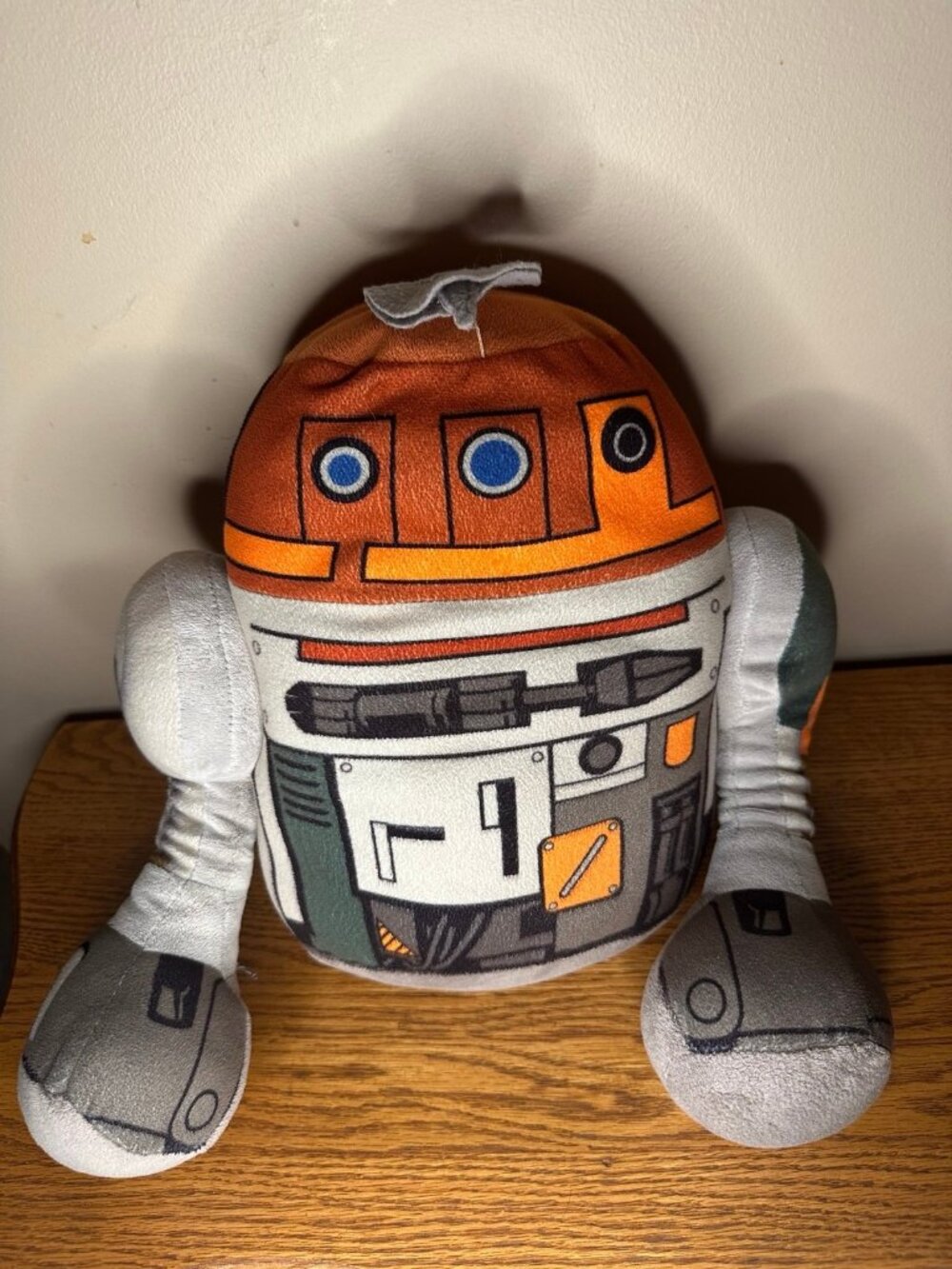 STAR WARS Rebels PLUSH Droid CHOPPER C1-10P SOFT STUFFED PILLOW 14" Lucasfilm